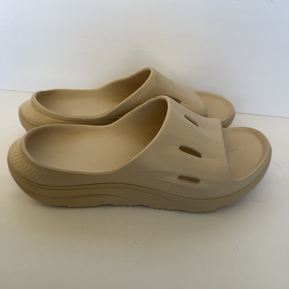HOKA Ora Recovery Slide 3s Shifting Sand Sandals Men's Size 11 NEW Comfort